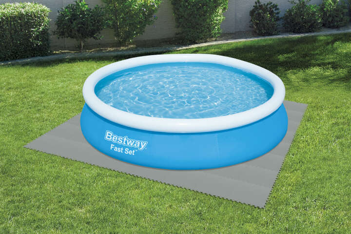 Bestway Bodenschutzfliesen-Set 9-teilig